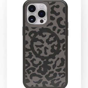 OtterBox Black Leopard Print iPhone 14 Pro Max Phone Case